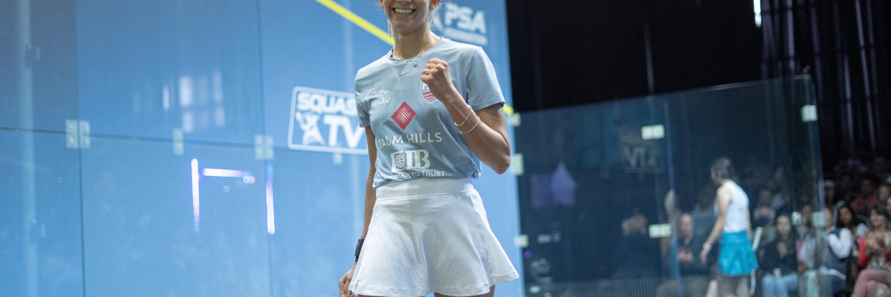 Nouran Gohar in action.